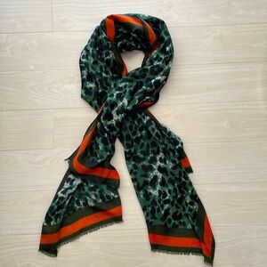 Seasonal Cotton Blend Scarf/Wrap
